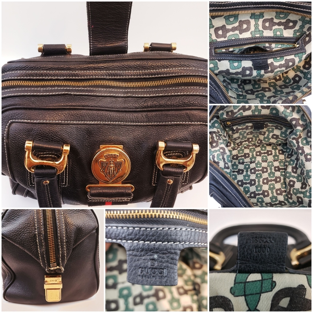 Gucci Aviation Leather Handbag - Picture 16 of 16